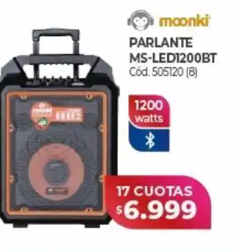 Naldo Lombardi Parlante moonki oferta