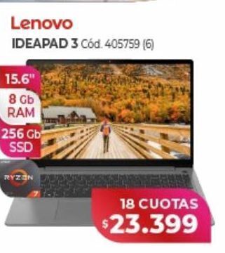 Naldo Lombardi Ideapad lenovo 3 oferta