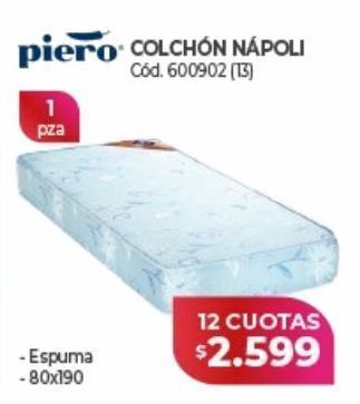 Naldo Lombardi Colchón nápoli piero oferta