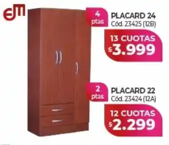 Naldo Lombardi Placard 24 oferta
