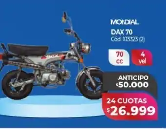 Naldo Lombardi Dax 70 mondial oferta