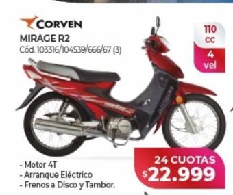 Naldo Lombardi Mirage r2 corven oferta