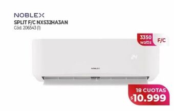 Naldo Lombardi Split noblex oferta