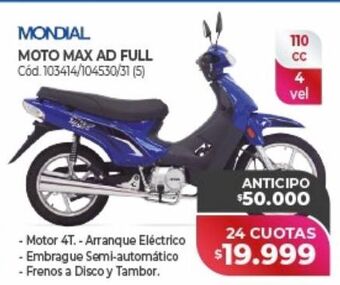 Naldo Lombardi Moto max ad full mondial oferta