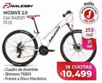 Naldo Lombardi Mojave 2.0 raleigh oferta
