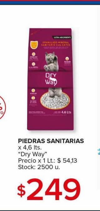Carrefour Maxi Piedras sanitarias oferta