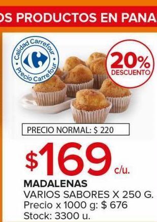 Carrefour Maxi Madalenas oferta