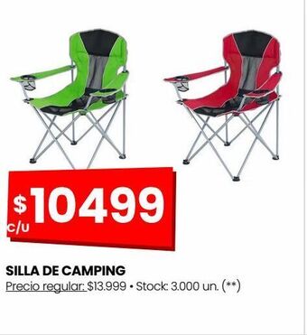 Changomas Silla de camping oferta