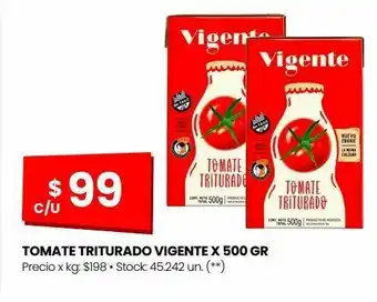 Changomas Tomate triturado vigente x 500 gr oferta