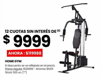 Changomas Home gym oferta