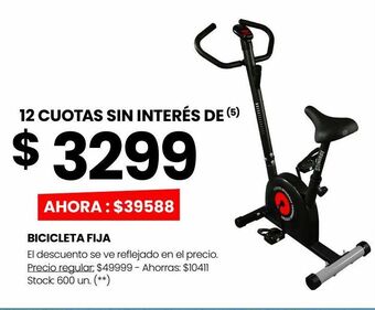 Changomas Bicicleta fija oferta