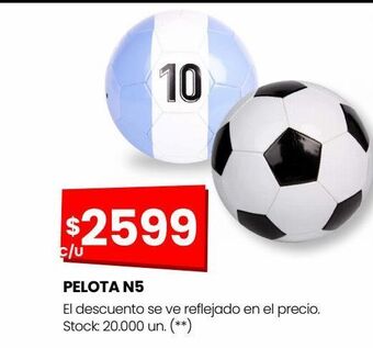 Changomas Pelota n5 oferta