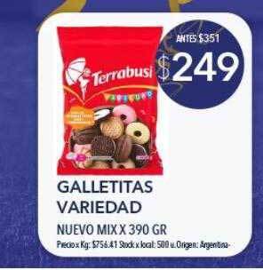 Disco Galletitas variedad nuevo mix oferta