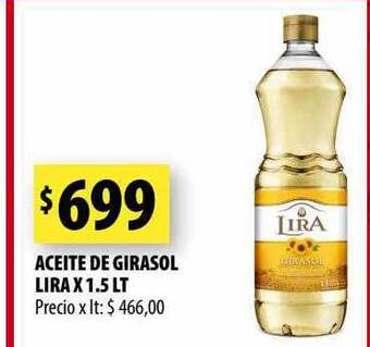 Punto Mayorista Aceite de girasol lira oferta