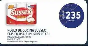 Supermercados Vea Rollo de cocina sussex clásico bsa 3 oferta