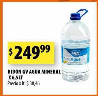 Punto Mayorista Bidón gv agua mineral x 6.5lt oferta