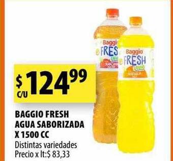 Punto Mayorista Baggio fresh agua saborizada oferta