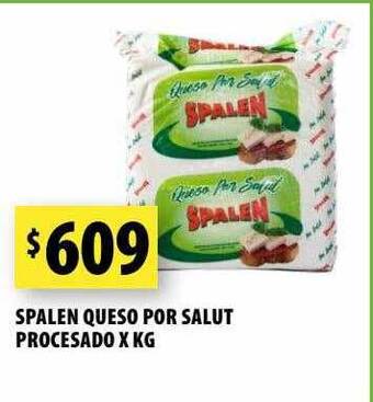 Punto Mayorista Spalen queso por salut procesado x kg oferta