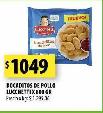 Punto Mayorista Bocaditos de pollo lucchetti oferta