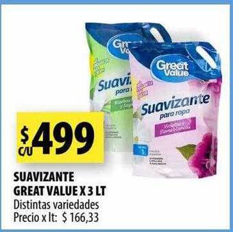 Punto Mayorista Suavizante great value oferta