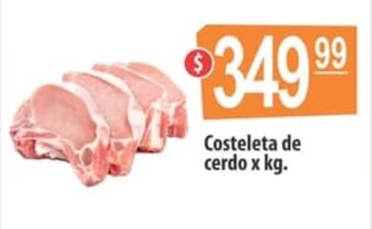 Autoservicio Capo Costeleta de Cerdo x kg oferta