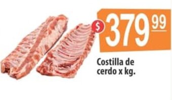 Autoservicio Capo Costilla de Cerdo x kg oferta
