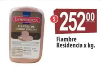 Autoservicio Capo La Residencia Fiambre x kg oferta