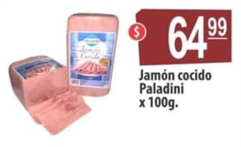 Autoservicio Capo Paladini Jamón cocido x 100g oferta