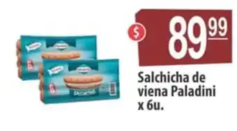 Autoservicio Capo Paladini Salchicha de viena x 6u oferta
