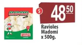 Autoservicio Capo Madomi Ravioles x 500g oferta