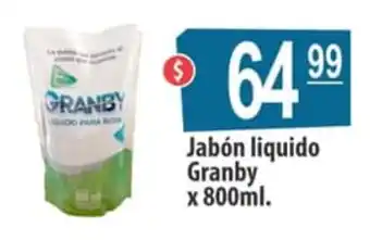 Autoservicio Capo Granby Jabon Liquido x 800ml oferta