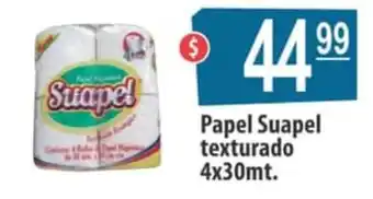 Autoservicio Capo Suapel Texturado Papel 4x30mt oferta