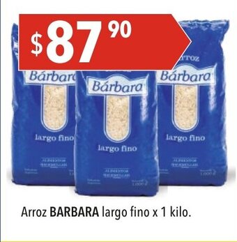 Hergo Bárbara Arroz largo fino x 1 kilo oferta