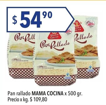 Hergo Mama Cocina Pan Rallado x 500gr oferta