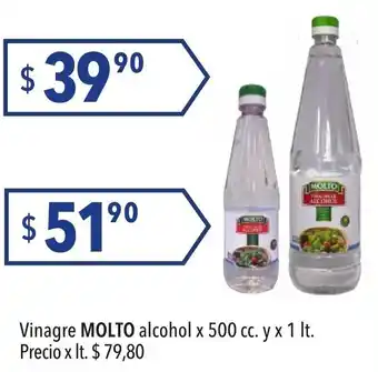 Hergo Molto Vinagre Alcohol x 500cc. oferta