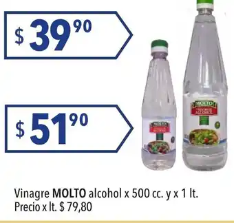 Hergo Molto Vinagre Alcohol x1 lt oferta
