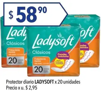 Hergo Ladysoft Protectores Diarios x 20 unidades oferta