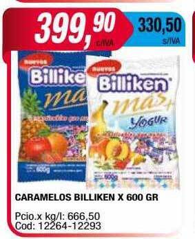 Maxiconsumo Caramelos billiken x 600 gr oferta
