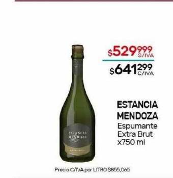 Nini Mayorista Estancia mendoza espumante extra brut oferta
