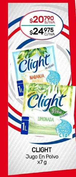 Nini Mayorista Clight jugo en polvo oferta
