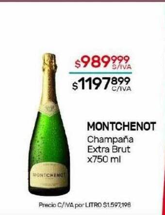 Nini Mayorista Montchenot champaña extra brut oferta