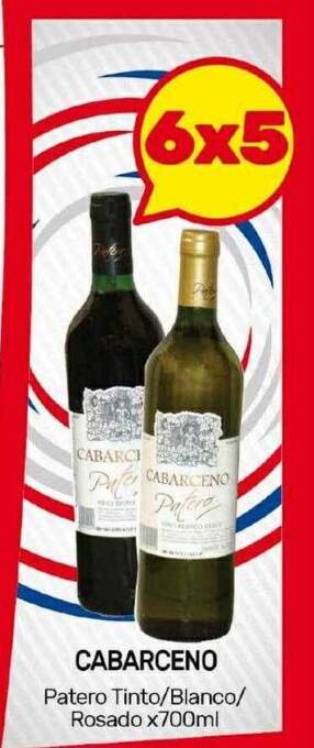 Nini Mayorista Cabarceno patero tinto blanco rosado oferta