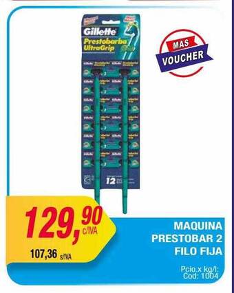 Maxiconsumo Maquina prestobar 2 filo fija oferta