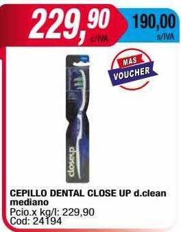 Maxiconsumo Cepillo dental close up d.clean mediano oferta