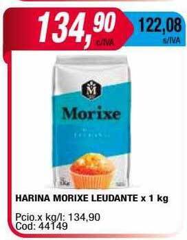 Maxiconsumo Harina morixe leudante x 1 kg oferta