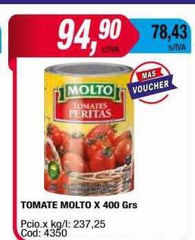 Maxiconsumo Tomate molto x 400 grs oferta