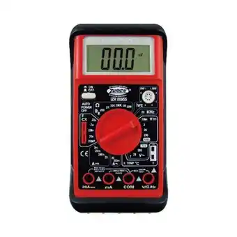 Easy Tester digital profesional rojo/negro zurich oferta