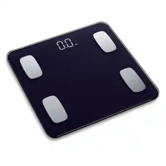 Pinturerías Rex Balanza digital inteligente bluetooth 110 kg negro oferta