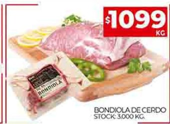 Supermercados DIA Bondiola de Cerdo oferta