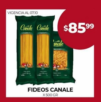 Supermercados Tadicor Fideos Canale oferta